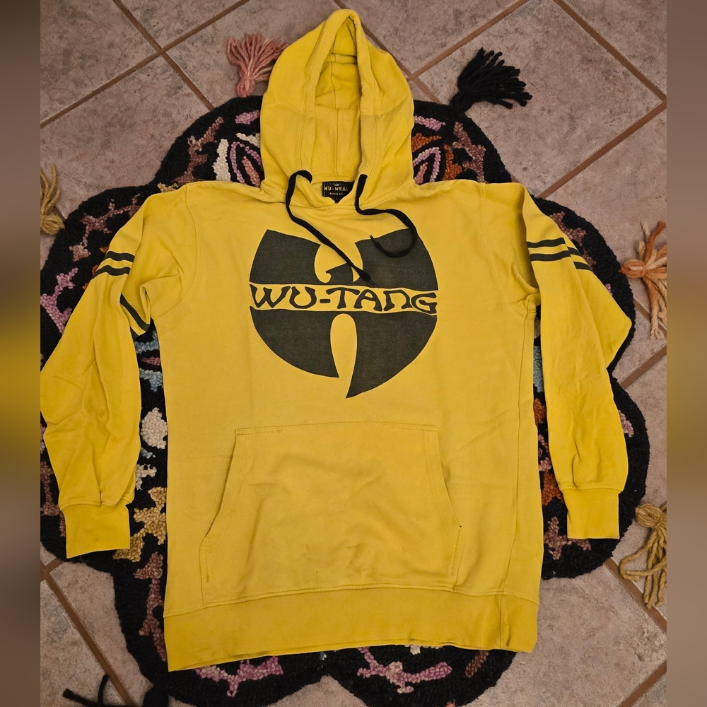 🔥🔥WU WEAR 36 Chambers Yellow Hoodie🔥🔥
